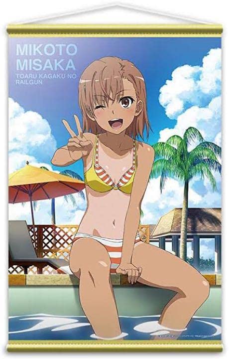 とある科学の超電磁砲 御坂美琴 タペストリー 水着 Amazon.co.jp: とある科学の超電磁砲 御坂美琴 b2タペストリー 水着